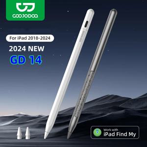 Apple Find My 앱이 포함된 Apple Pencil 2용 iPad Air 6 Pro 13' 2024 Air5 4 iPad Pro 11 12.9(팜 거부 기능 포함)용 iPad 연필