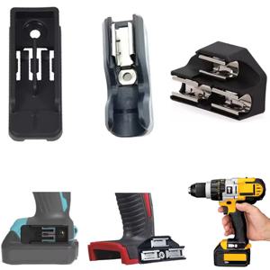 Makita/Dewalt/Milwaukee 무선 드릴용 나사가 있는 비트 홀더 후크 전동 공구 액세서리용 듀얼 비트 홀더 비트 홀더