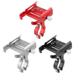 Untoom 오토바이 스쿠터 폰 마운트 스탠드, 자전거 거치대, 알루미늄 합금, 조정 가능한 자전거 폰 브래킷, 사이클링 액세서리