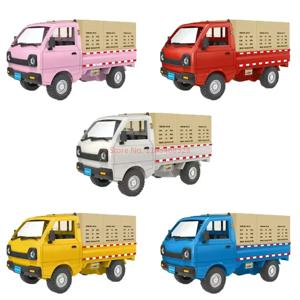 1:16 Wpl D12 원격 제어 전기 장난감 Rc 자동차 Wuling Hongguang 시뮬레이션 드리프트 등산 트럭 Led 라이트화물 어린이 선물