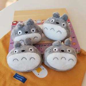 만화 토토로 키 체인 귀여운 인형 열쇠 고리 패션 커플 가방 장식 열쇠 고리 자동차 펜던트 선물