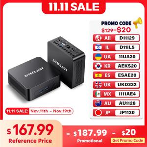 Teclast N30 미니 PC Intel Twin Lake-N150 Windows 11 Pro 미니 PC 16GB DDR4 512GB PCIE M.2 SSD WiFi 5 BT5.0 데스크탑 컴퓨터