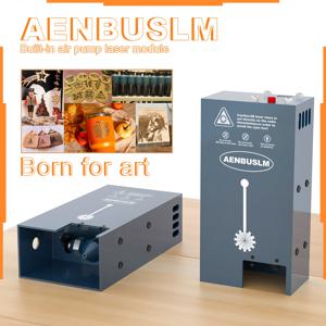 AENBUSLM 레이저 모듈 20W CNC 레이저 조각기 용 내장 공기 부는 펌프 목재 절단 DIY 레이저 도구 450nm 레이저 헤드