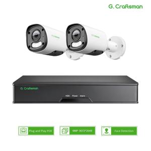 CN XMeye YU, SONY 6MP, POE 시스템 키트, Onvif, CCTV 비디오, NVR 감시 보안, P2P,G.Craftsman