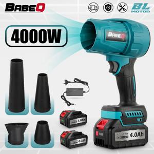 4000W 휴대용 터보 블로워 제트 팬 400M/S 강풍 리프 터보 제트 팬 마키타 18V 20 21V 배터리 핀용 휴대용 에어 블로워