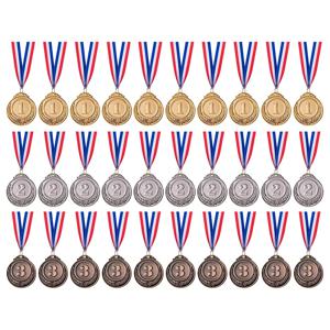 30개 2인치 금은동메달 목걸이 리본 포함 1등 2등 3등 상 메달 어린이 학교 스포츠 대회 시상