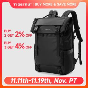 Tigernu 여행 배낭 남성 TPU 방수 배낭 남성 가방 확장 가능한 남성 배낭 비즈니스 가방 학교 배낭