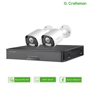 CN XMeye YU, SONY 6MP, POE 시스템 키트, Onvif, CCTV 비디오, NVR 감시 보안, P2P, G.Craftsman