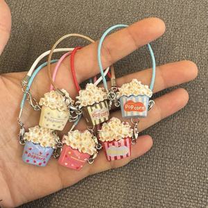 미니 팝콘 인형 액세서리 라부부 액세서리 신형 인형집 미니 모델 팝콘 트리 액세서리 가방 인형 펜던트