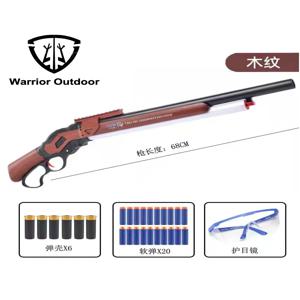 Winchester 1887 쉘 던지기 소프트 총알 총 발사 샷건 장난감, 너프 건 사격용 블래스터 총 무기, 라이플 에어소프트