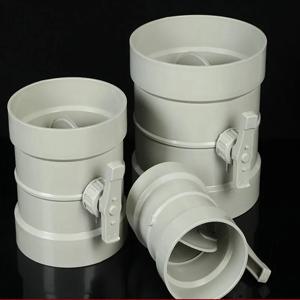 PVC 수동 공기량 제어 밸브 안티 압력 및 안티 드롭 파이프라인 공기 정지 밸브 PP 밸브 스위치 공기 조절 밸브