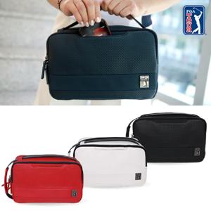 [PGA 투어] 패턴 플레이 골프 파우치,스포츠 파우치,여행 파우치,투지퍼 파우치