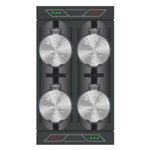 단추 배터리 충전기, 고속 충전 전용 3V 지능형 충전기, ML2032 ML2025