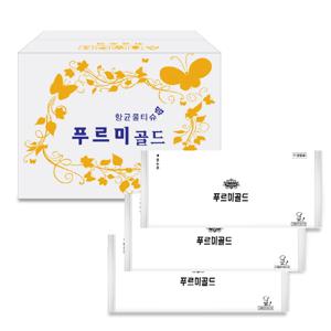 [업소용 물티슈] 푸르미 골드 400매 대용량 식당물티슈 개별포장