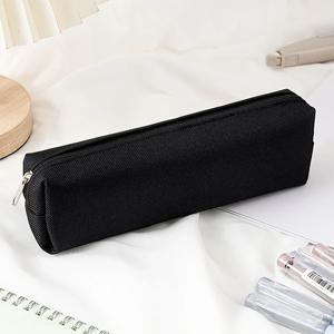 필통 휴대용 연필 가방 간단한 단색 문구 연필 주머니