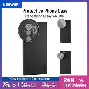 니워 S24 울트라 케이지 보호 폰 케이스 (17mm 렌즈 마운트 및 67mm 필터 어댑터 포함, 맥세이프 충전 지원, 삼성 갤럭시 S24 용)