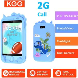 2G 통화 키즈 스마트폰 미니 장난감 전화 오디오북 듀얼 카메라 교육용 도구 어린이 남아 여아 음악 플레이어 퍼즐 게임