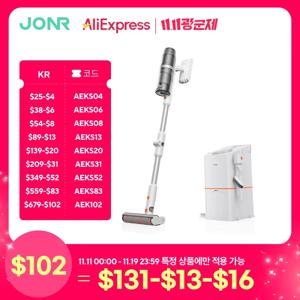 JONR VC12 Pro 무선 진공 청소기+클린 스테이션 자동 먼지 청소, 자동 충전