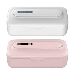 작은 아기 젖꼭지 테더 소독제 박스 휴대용 위생 저장 솔루션 P31B