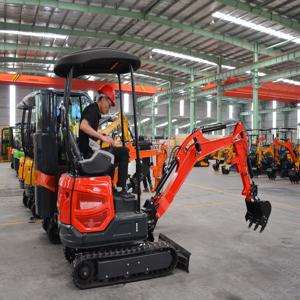 니코세일 미니 1.8톤 미니 크롤러 굴삭기 고품질 농장용 과수원 플립탑 굴삭기 신형 굴삭기 판매