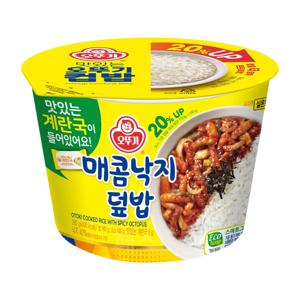 오뚜기컵밥 매콤낙지덮밥 285g