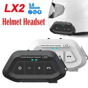 오토바이 블루투스 헬멧 헤드셋 무선 핸즈프리 통화 스테레오 음악 플레이어 소음 감소 모토 이어폰 (마이크 포함)