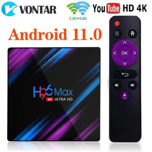 H96 MAX RK3318 스마트 TV 박스 안드로이드 11 4G 64GB 32G 4K Wifi BT 미디어 플레이어 H96MAX TVBOX Android10 셋톱 박스 2GB16GB