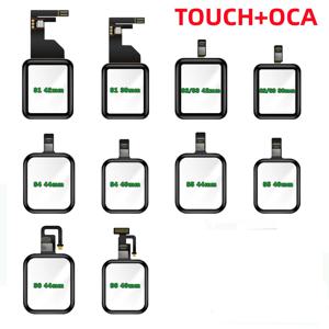 JDL 터치 스크린 디지타이저 유리 렌즈 패널 Apple Watch 시리즈 SE 1 2 3 4 5 6 S2 S3 S4 S5 S6 38mm 42mm 40mm 44mm 터치 스크린