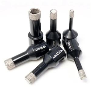 1pc M14 Brazed 다이아몬드 드릴링 코어 비트 진공 구멍 오프너 세라믹 타일 화강암 대리석 용 앵글 그라인더 드릴 비트