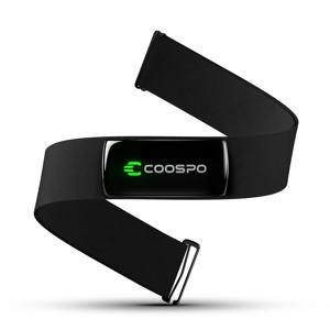 COOSPO H9Z 충전식 심박수 모니터 가슴 스트랩 Bluetooth5.0 ANT + HR 센서 HRM IP67Garmin wahoo Zwift 용 방수 사용