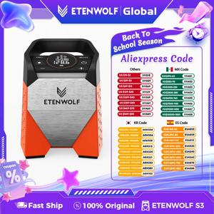 ETENWOLF ZEPHYR S3 휴대용 타이어 팽창기 100% 듀티 사이클 160 PSI 자동차 공기 압축기 7800mAh 자동차 오토바이 공 (신규)