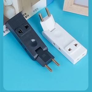 EU 플러그 Adapte 4 in 1 벽면 콘센트 확장 Eu 전기 소켓 180 학위 플러그 어댑터 여행 Aadapter 휴대용 전원 변환기