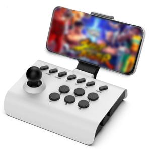 VILCORN 미니 아케이드 조이스틱 PC/안드로이드/iOS 폰용 무선 게임 컨트롤러 스트리트 파이터/Mame 게임용 파이팅 스틱