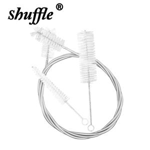 관악기 브러시 트럼펫 로프 브러시, 청소 관리 키트, 청소 액세서리, 입 브러시, 관악기 부품