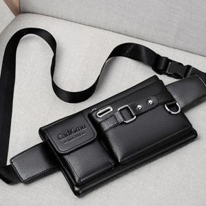 배낭 남성용 대용량 다기능 방수 및 내마모성 가슴 가방 숄더백