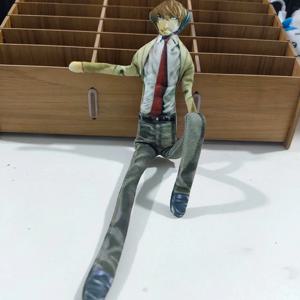 애니메이션 데스노트 야가미 라이트 코스프레 플러시 코튼 인형 마스코트 슬렌더 트위스터블 쉐이프 룸 데코레이션 추상 소품