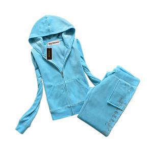 2025 여성 트랙수트 2피스 세트 쥬시 트랙수트 타이다이 루즈 셔츠 탑과 바지 여성 우아한 스트리트 투피스 의류