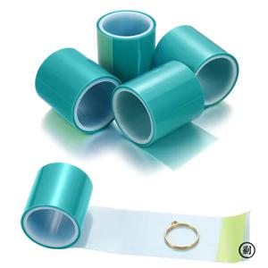 5m/롤 자국 없는 테이프 DIY용 무봉제 종이 테이프 금속 프레임 베젤 세팅 UV 에폭시 레진 몰드 주얼리 제작용