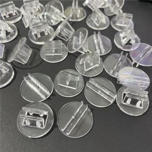 게임 카드용 100개 투명 카드 베이스 플라스틱 스탠드 홀더 액세서리