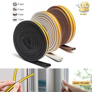 20 미터 자체 접착 도어 창 씰링 스트립 방음 폼 Weatherstrip Anti-Collision Seal Draft Excluder Tape