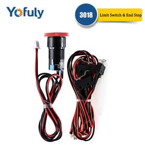 Yofuly 3018 Max 조각 기계 CNC 목재 라우터 조각 기계 밀링 머신 용 리미트 스위치 및 비상 정지 스위치