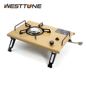 WESTTUNE IGT 가스 스토브 버너 강력한 화력 히터 휴대용 야외 4000W 고출력 스테인리스 캠핑 테이블 스토브
