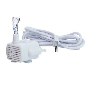 물 펌프 애완 고양이 급수기 건조 방지 모터 고양이 꽃 물통 물통 어항 수중 펌프