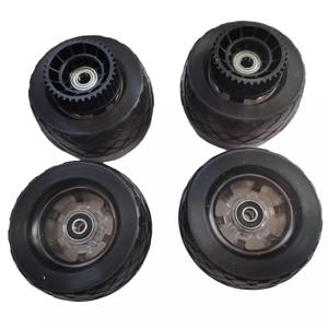 스쿠터 전기 롱보드 클라우드 휠, 전기 스케이트보드 동기 휠, 밝은 블랙 클라우드 기어 휠, 105mm