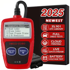 MS309 자동차 고장 코드 리더 정확한 엔진 진단 스캐너 도구 고장 코드 읽기 및 삭제 OBD2 스캐너 16핀 범용 버전