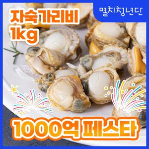 68) 한번 삶은 냉동 자숙 가리비 1kg