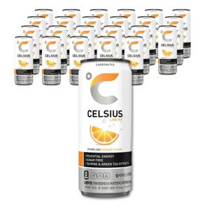 셀시어스 제로 에너지드링크 스파클링 오렌지 325ml 24캔 1박스