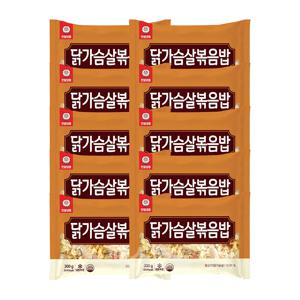 천일냉동 닭가슴살 볶음밥 300g 10개