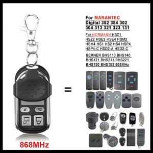 HORMANN HSM4 HSM2 HSE4 HSE2 HS2 HS4 차고 문 원격 제어 868MHz MARANTEC Digital 382 384 302 304 BERNER BHS140 BHS120