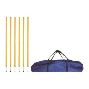 6개 축구 민첩성 훈련 폴, 축구 훈련 막대, 마킹 폴, 축구 경기용 표시 폴